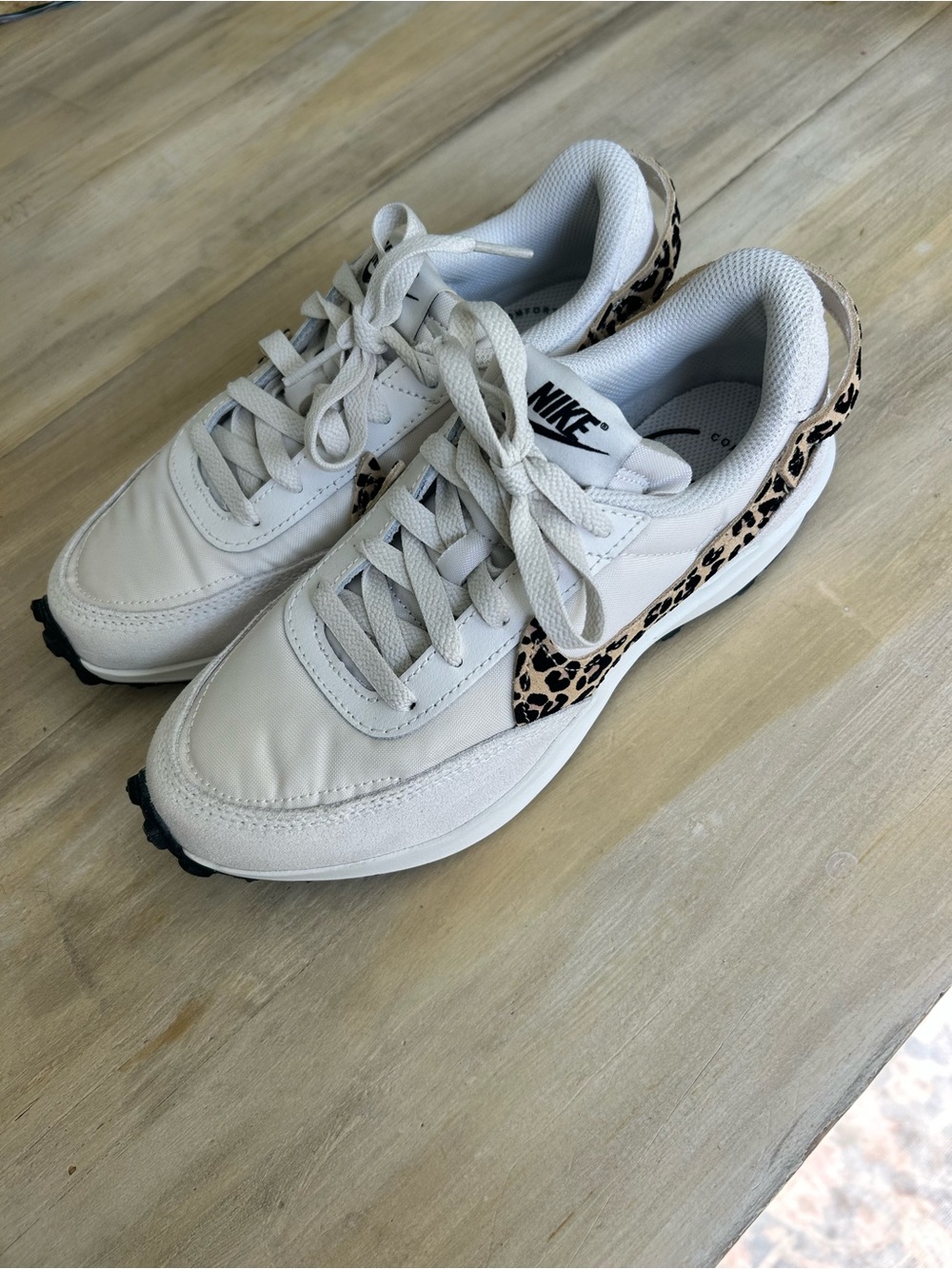 Nike Waffle Debute Leopard woman’s sneakers size 6 - Picture 14 of 15